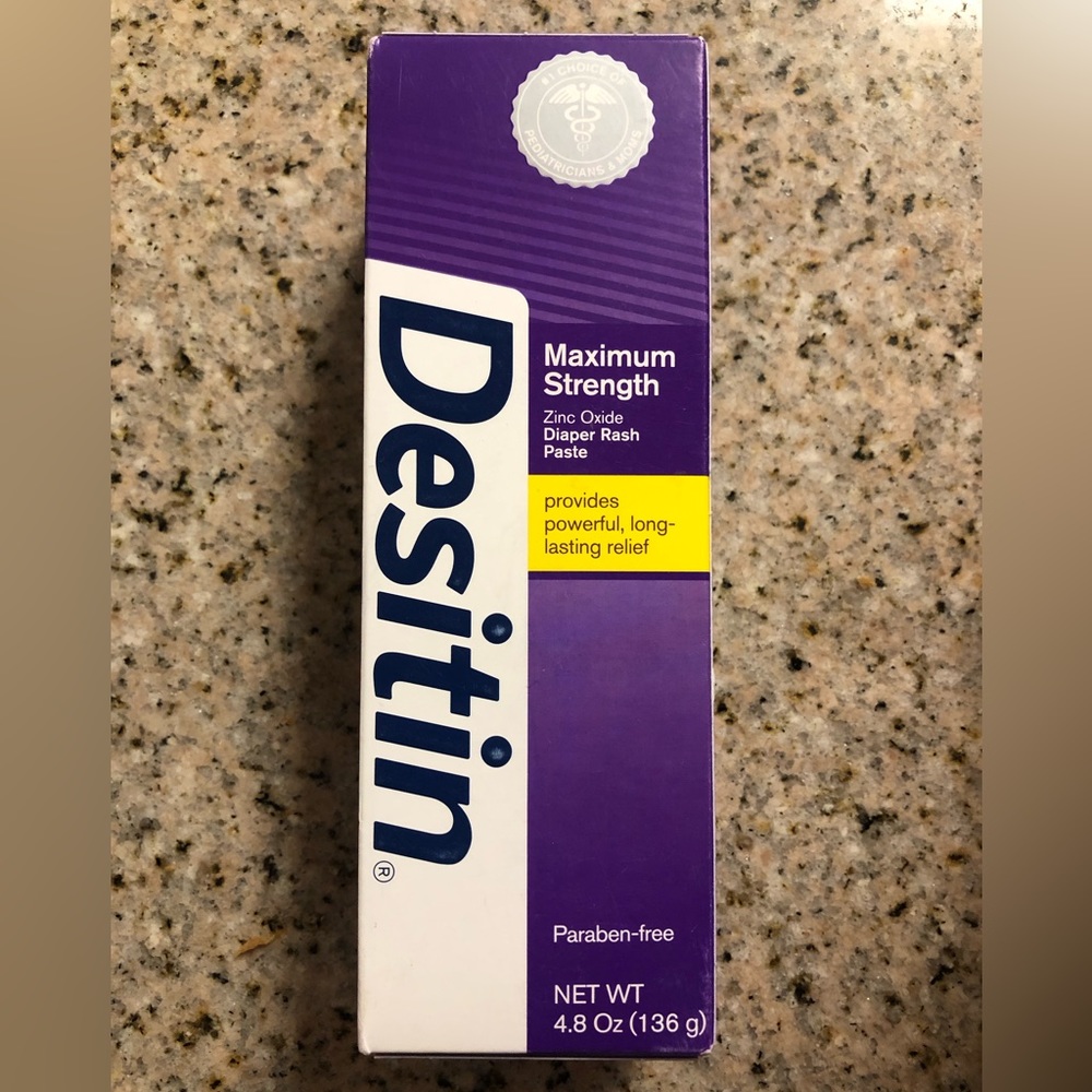 Desitin Maximum Strength Diaper Rash Paste 4.8oz